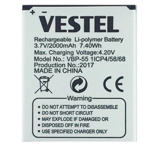 Vestel Venüs 5.5V-5.5X Çin Orjinali Batarya